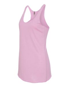 Next Level 6733 Women’s Triblend Racerback Tank – Vintage Lilac (side)