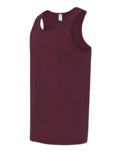 Gildan 5200 Unisex Heavy Cotton™ Tank Top – Maroon (side)