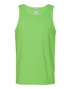 Gildan 5200 Unisex Heavy Cotton™ Tank Top – Neon Green