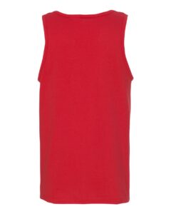 Gildan 5200 Unisex Heavy Cotton™ Tank Top – Red (back)