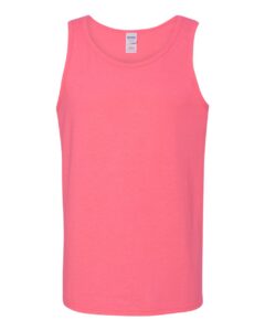 Gildan 5200 Unisex Heavy Cotton™ Tank Top – Safety Pink