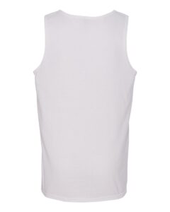 Gildan 5200 Unisex Heavy Cotton™ Tank Top – White (back)