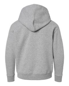LAT 2296 Youth Hoodie Sweatshirt – Heather (back)