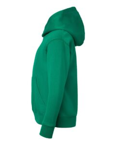 LAT 2296 Youth Hoodie Sweatshirt – Kelly (side)
