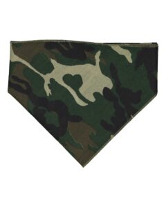 Doggie Skins 3905 USA-Made Doggie Bandana – Green Woodland