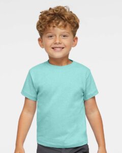 Rabbit Skins 3301T Toddler Cotton Jersey Tee – Chill (on model)