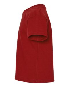 Rabbit Skins 3301T Toddler Cotton Jersey Tee – Garnet (side)