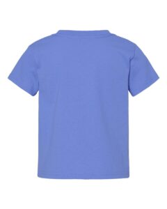 Rabbit Skins 3301J Youth Juvy T-Shirt – Carolina Blue (back)