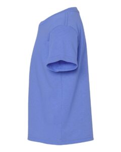 Rabbit Skins 3301J Youth Juvy T-Shirt – Carolina Blue (side)