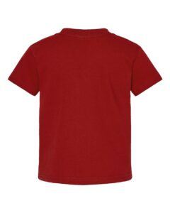 Rabbit Skins 3301J Youth Juvy T-Shirt – Garnet (back)