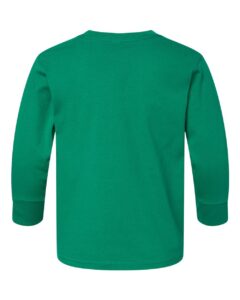 Rabbit Skins 3302 Toddler Fine Jersey Long Sleeve Tee – Kelly (back)