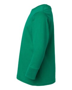 Rabbit Skins 3302 Toddler Fine Jersey Long Sleeve Tee – Kelly (side)