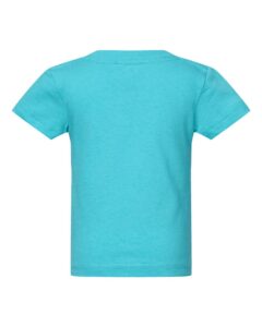 Rabbit Skins 3401 Infant Cotton Jersey Tee – Caribbean (back)