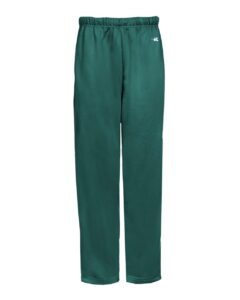 Badger 1478 Unisex Performance Fleece Open-Bottom Sweatpants – Forest