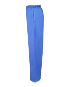 Badger 1478 Unisex Performance Fleece Open-Bottom Sweatpants – Royal (side)