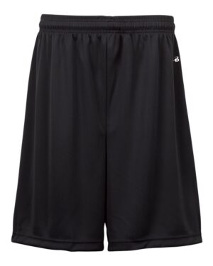 Badger 2107 Youth B-Dry 6″ Shorts – Black