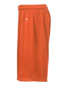 Badger 2107 Youth B-Dry 6″ Shorts – Burnt Orange (side)
