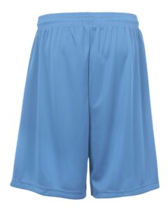 Badger 2107 Youth B-Dry 6″ Shorts – Columbia Blue (back)