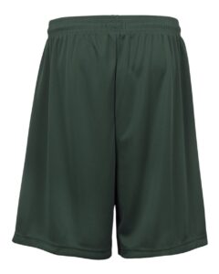 Badger 2107 Youth B-Dry 6″ Shorts – Forest (back)