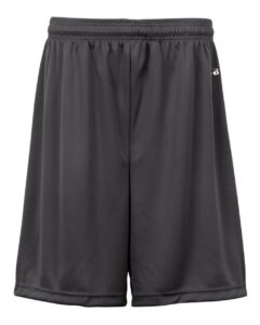 Badger 2107 Youth B-Dry 6″ Shorts – Graphite