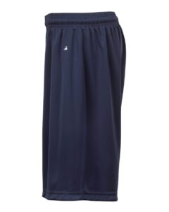 Badger 2107 Youth B-Dry 6″ Shorts – Navy (side)
