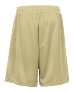 Badger 2107 Youth B-Dry 6″ Shorts – Vegas Gold (back)