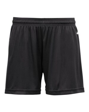 Badger 2116 Girls’ B-Core Shorts – Black