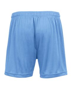 Badger 2116 Girls’ B-Core Shorts – Columbia Blue (back)