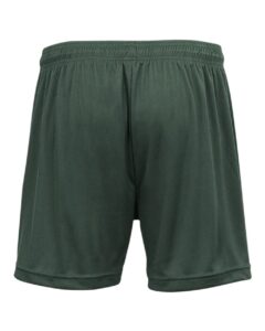 Badger 2116 Girls’ B-Core Shorts – Forest (back)