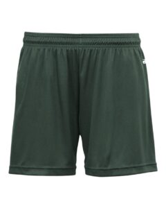 Badger 2116 Girls’ B-Core Shorts – Forest