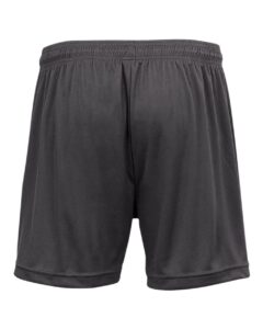 Badger 2116 Girls’ B-Core Shorts – Graphite (back)
