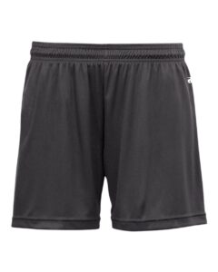 Badger 2116 Girls’ B-Core Shorts – Graphite