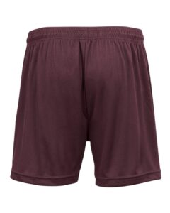 Badger 2116 Girls’ B-Core Shorts – Maroon (back)