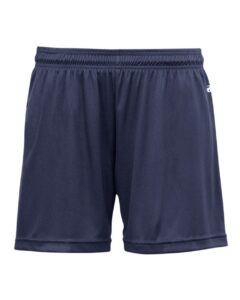 Badger 2116 Girls’ B-Core Shorts – Navy