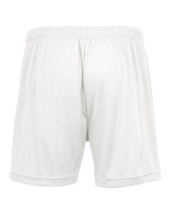 Badger 2116 Girls’ B-Core Shorts – White (back)