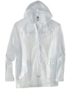 Augusta Sportswear 3160 Men’s Clear Hooded Rain Jacket