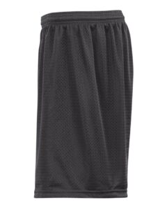 Badger 2207 Youth Pro Mesh 6″ Shorts – Graphite (side)