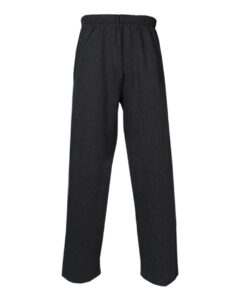 Badger 2277 Youth Open-Bottom Sweatpants – Charcoal