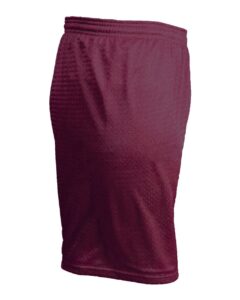 C2 Sport 5209 Youth Mesh Shorts – Maroon (side)