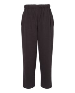 C2 Sport 5577 Men’s Open-Bottom Sweatpants – Black