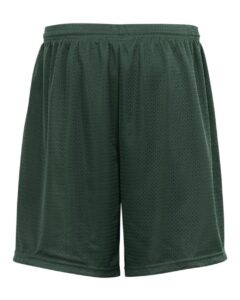 Badger 7219 Men’s Pro Mesh 9″ Shorts with Pockets – Forest (back)