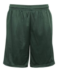 Badger 7219 Men’s Pro Mesh 9″ Shorts with Pockets – Forest