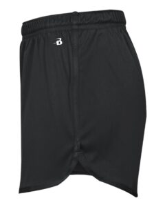 Alleson Athletic 7272 Men’s B-Core Track Shorts – Black (side)