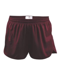 Alleson Athletic 7272 Men’s B-Core Track Shorts – Maroon