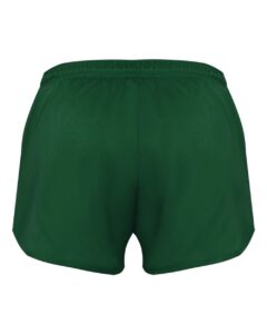 Alleson Athletic 7278 Women’s B-Core Track Shorts – Forest (back)