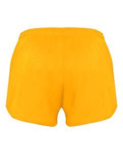 Alleson Athletic 7278 Women’s B-Core Track Shorts – Gold (back)