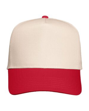 Valucap 8869 Five-Panel Twill Cap