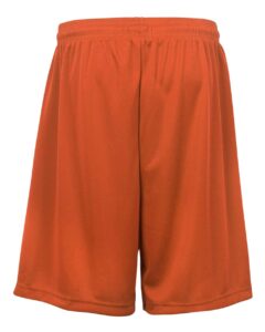 Badger 4107 Men’s B-Core 7″ Shorts – Burnt Orange (back)
