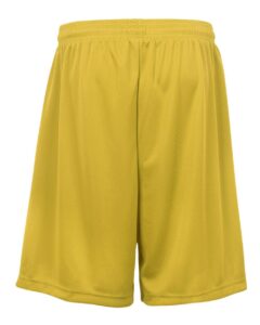 Badger 4107 Men’s B-Core 7″ Shorts – Gold (back)