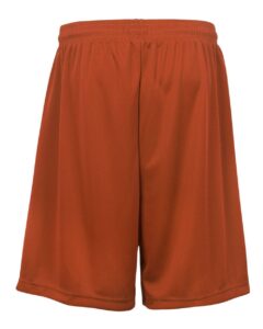 Badger 4109 Men’s B-Core 9″ Shorts – Burnt Orange (back)